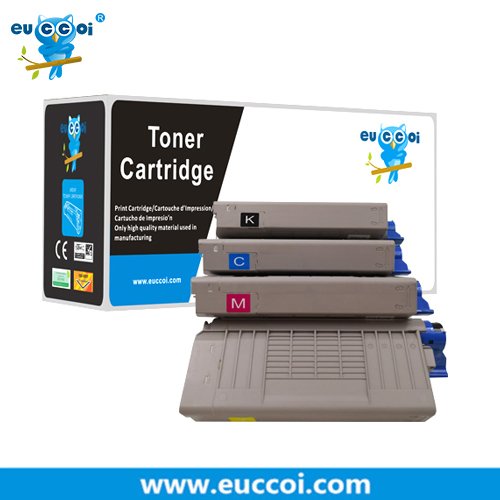 OKI 43866108 43866107 43866106 43866105 Compatible Toner Cartridge 1